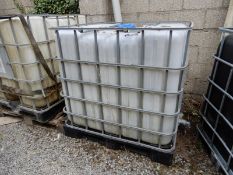 *Clear 1m³ Liquid Container