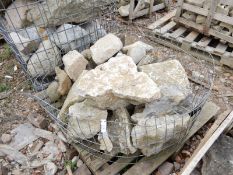 *Pallet of Rough Decorative Stones