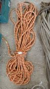 *Climbing Rope (orange & yellow)