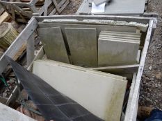 *~4sqm of Sandstone Smooth Garden Pavers