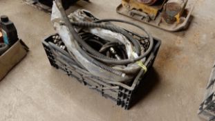 *Quantity of Hydraulic Hose, Quick Release Couplin