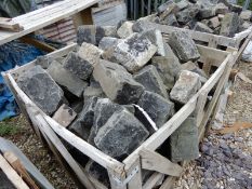 *Pallet of Hand Finished Vintage Garden Edging Granite Sets