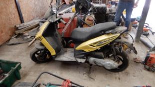 *Piaggio Typhoon 50cc Scooter Reg: YY12 RWN, Milea
