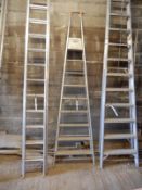 *Nine Tread Platform Steps