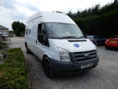 *Ford Transit High Side Van, Reg: BT60 LND, Mileage: ~115000