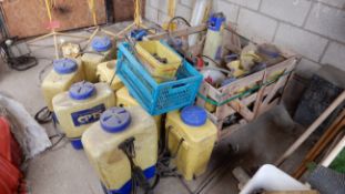 *Quantity of Cooper Pegler CP15 Knapsack Sprayers