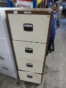 * 4 drawer filing cabinet