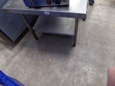 * S/S applience table