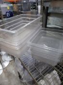 * 5 x plastic gastronomes