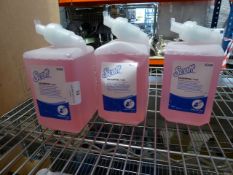 * 3 x 1000ml Scott essential foam cleaner