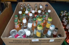 Soft Drinks; J2O, Fever Tree Ginger Ale, etc.