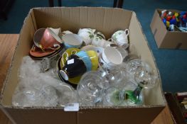 Vintage Part Tea Sets and Glassware