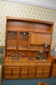 Nathan Retro Teak Wall Unit