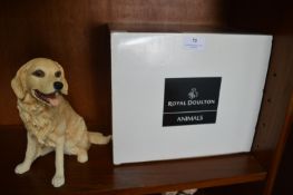 Royal Doulton Resin Golden Retriever