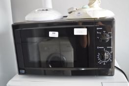 Black Microwave Oven
