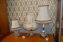 Three Table Lamp