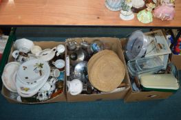 Three Boxes of Kitchenware