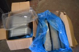 ~20+ Large Food Covering Trays and a Box of Small