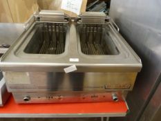 Hobart Countertop Double Fryer