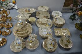 Vintage Empire Part Tea Set 60+pcs (some AF)