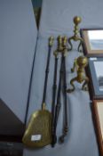 Brass Fire Tools etc.
