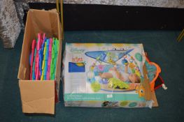 Disney Baby Bright Starts Music Gym plus Play Mats