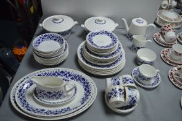 Royal Tuscan Majorca Pattern Part Dinner Service ~