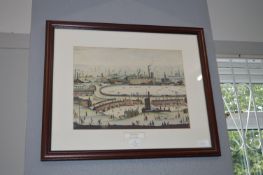 Framed Lowry Print - The Pond