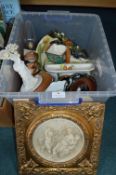 Decorative Pottery, Wall Plaque, etc.