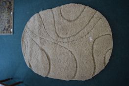 Oval Pattern Shag Rug 3ft x 5ft