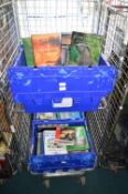 Cage Lot of Hardback Books (cage and crates not in