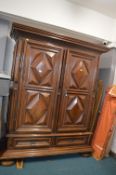 French Walnut Louis XIII Armoire