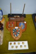 Wall Plaques, Russian Badges, Pen Stands, etc.