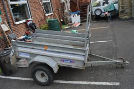 Franc Aluminium Trailer (back flap missing)
