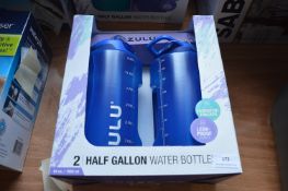 *Two Zulu 0.5-Gallon Water Bottles