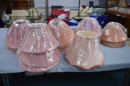 *Fourteen Fabric Lampshades