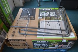 *Lifetime Horizontal Storage Shed