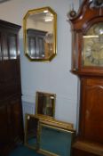 Four Gilt Framed Mirrors