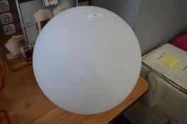 *White Globe LED Lamp
