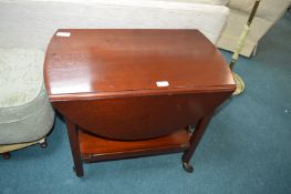 Mahogany Tea Trolley