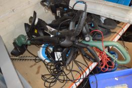 *Five Grass Trimmers Including One Bosch, and a Mac Allister Hedge Trimmer