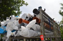 *Stillage of Sewage Pipes, Drainpipes, Guttering,