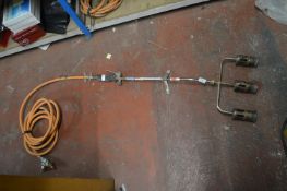 *Triple Head Gas Burner