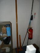 *2m Wooden Rule and Square (This lot is located at 7 Tadman Street, Hull, HU3 2BG)