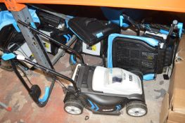 *Three Mac Allister Electric Lawnmowers