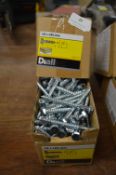 Box of 8 x 80mm Coach Bolts