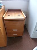 *Three Drawer Standalone Drawer Pedestal (AF)