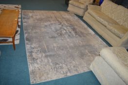 Grey Area Rug 2.9x2m