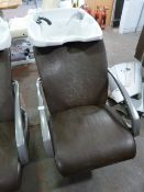 *AGV Group of Italy Back Wash Basin with Monobloc Mixer Tap and Shower Hose