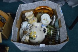 Pottery vases, Fruit Bowls, etc.